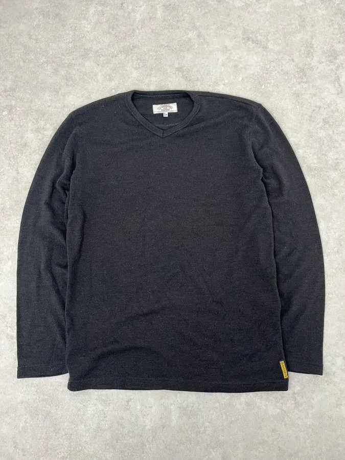 1990s Armani Black Premium Sweater - Image 4