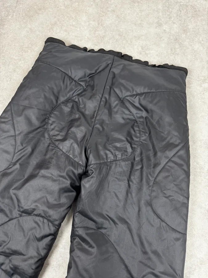 1990s Dirk Bikkembergs Padded Black Panelled Pants - Image 7