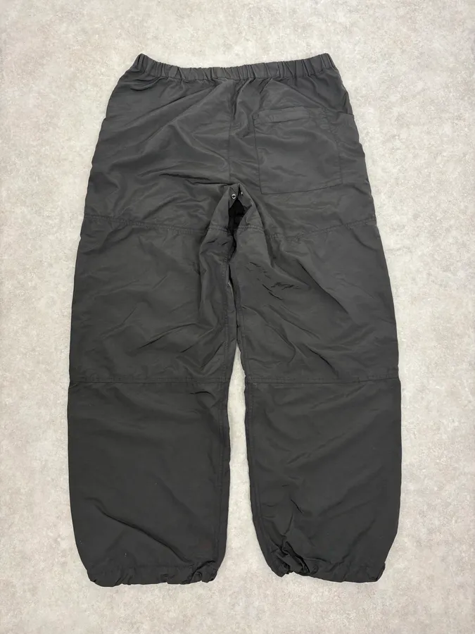 1990s Emporio Armani Black Sport Pants - Image 7