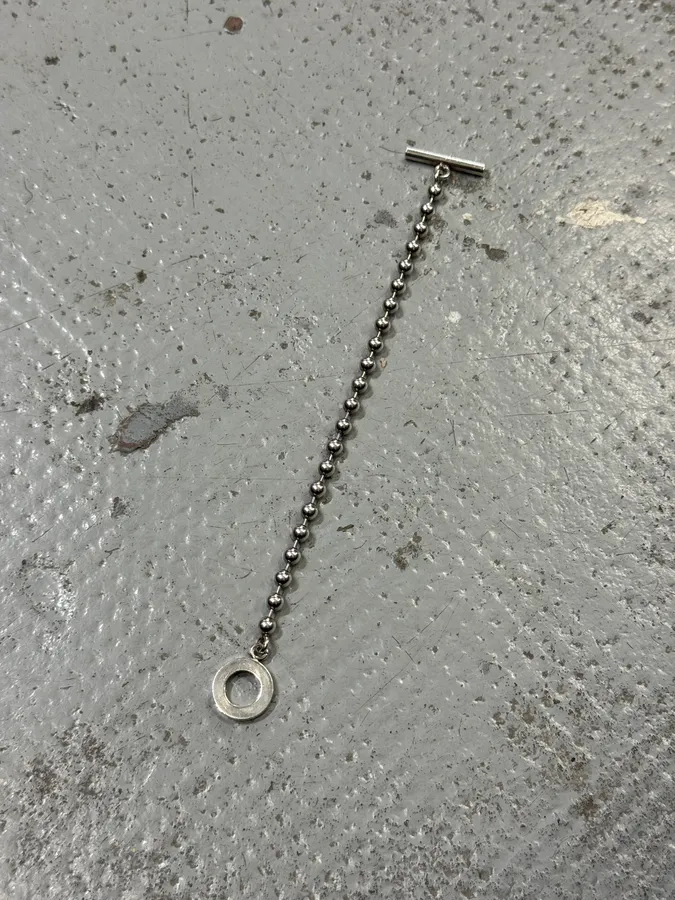 1990s Gucci Ball 925 Sterling Silver Bracelet - Image 4
