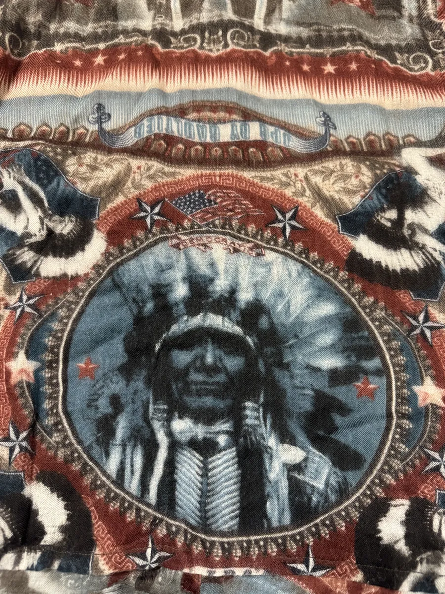 1990s Jean Paul Gaultier Native American Indian Contemporary Shirt - Image 9