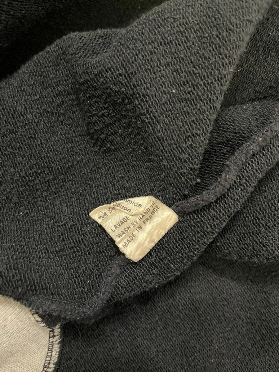 1990s Marithé et François Girbaud Navy & Grey Track Jacket - Image 11