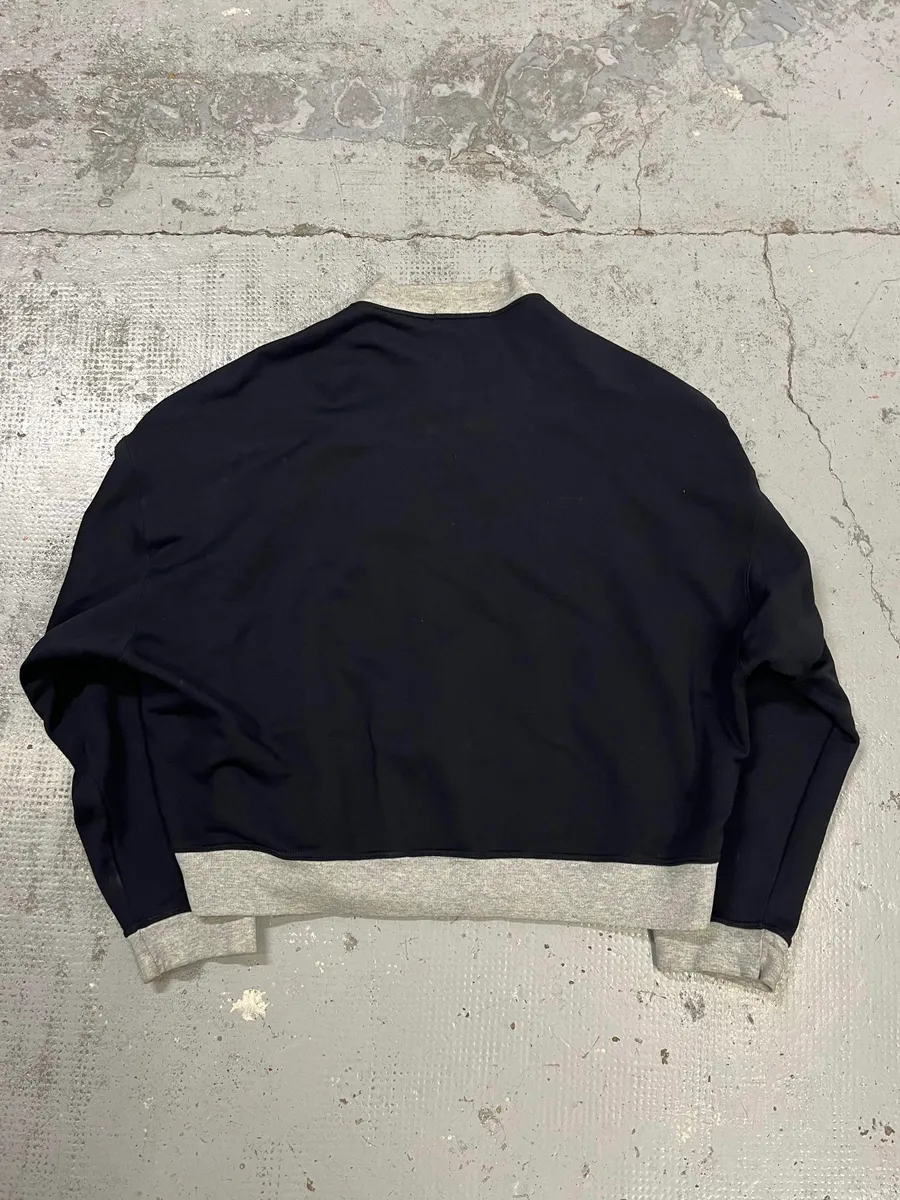 1990s Marithé et François Girbaud Navy & Grey Track Jacket - Image 7