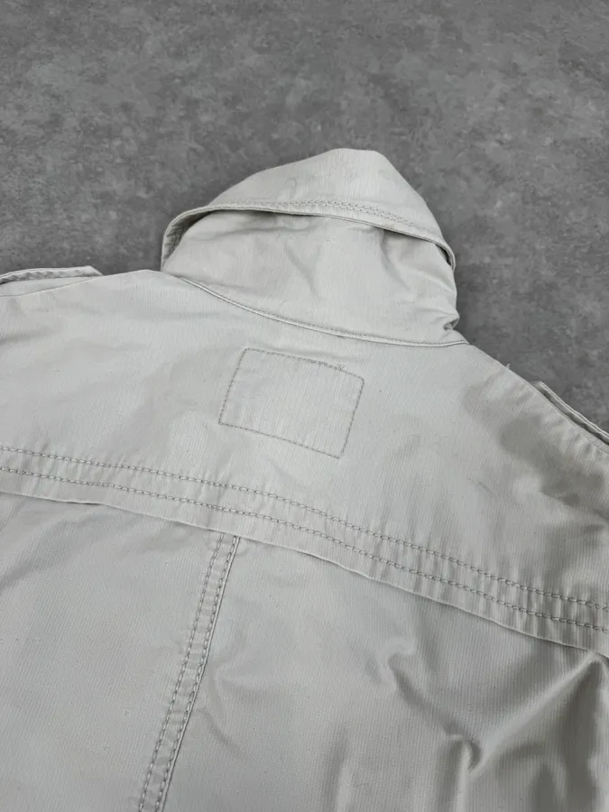 1990s Marithé + François Girbaud Beige Saharienne Jacket - Image 7