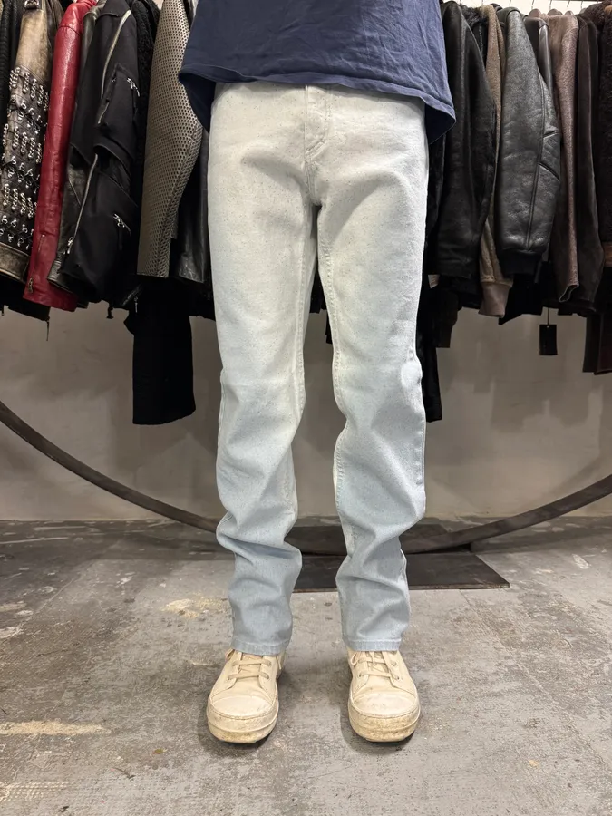 1990s Roberto Cavalli Blue Ice Gradient Pants - Image 3