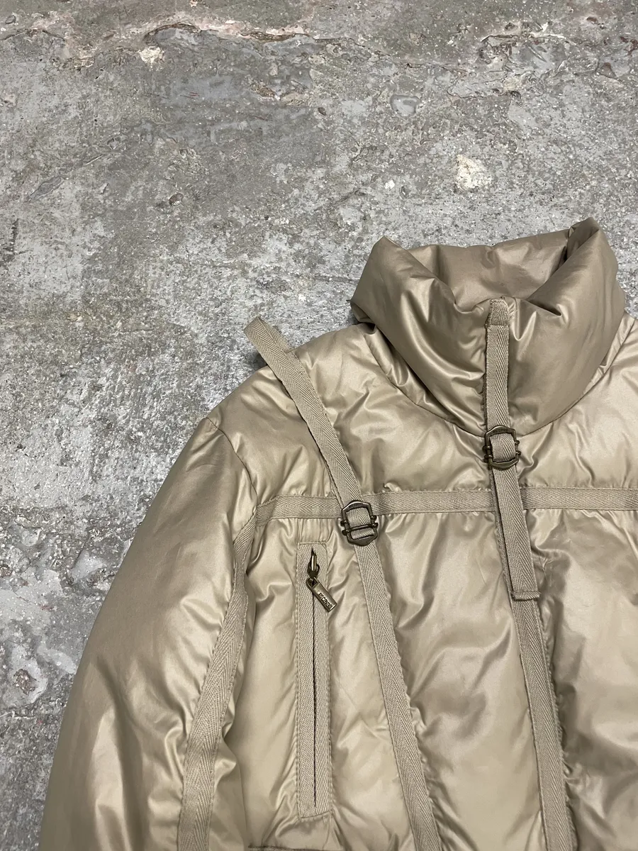 1990s Roberto Cavalli Parachute Bondage Puffer Jacket - Image 3