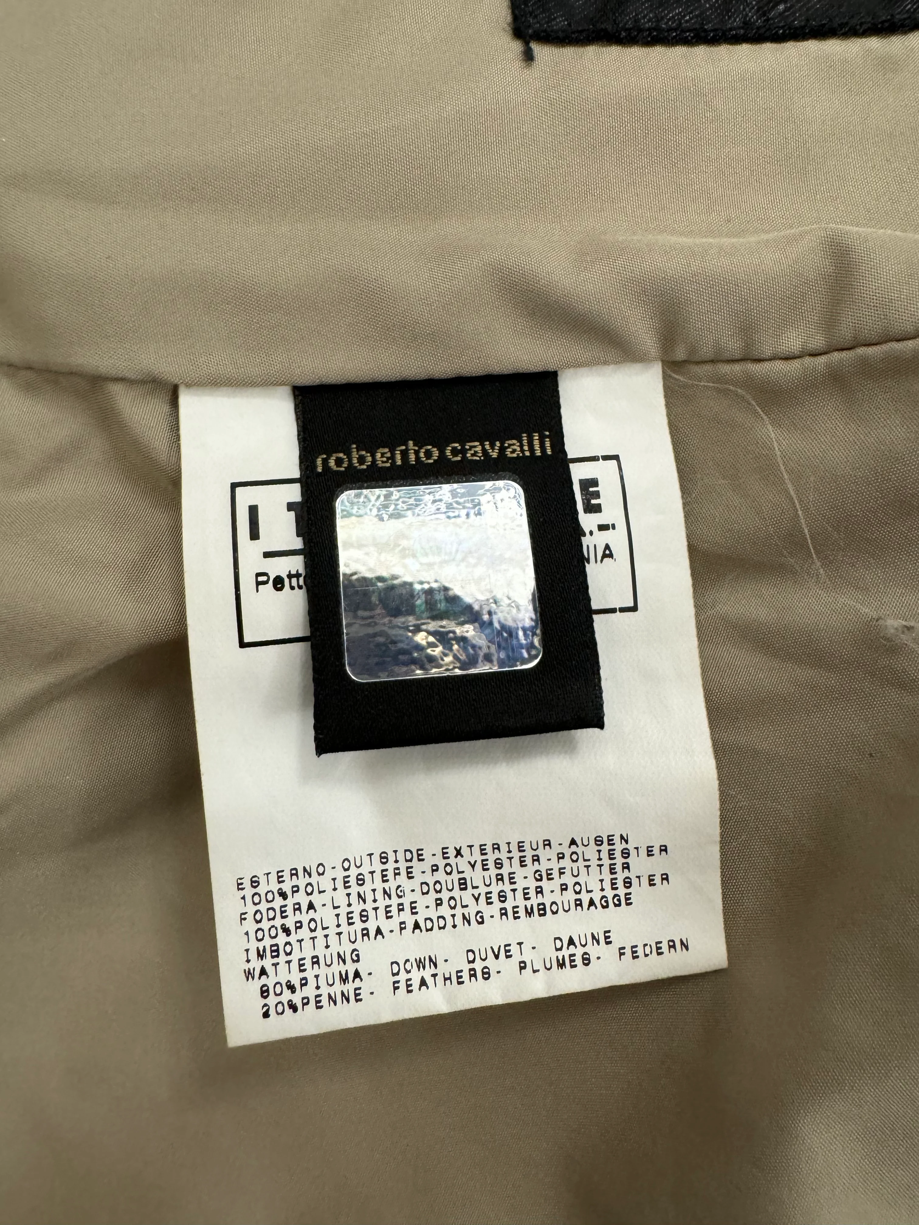 1990s Roberto Cavalli Parachute Bondage Puffer Jacket (XS) - Image 7