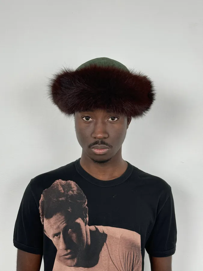 1990s Yves Saint Laurent Fur Chapka Hat