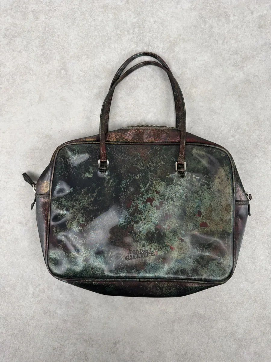 1995 Jean Paul Gaultier Cyber Earth Evolution Handle Bag