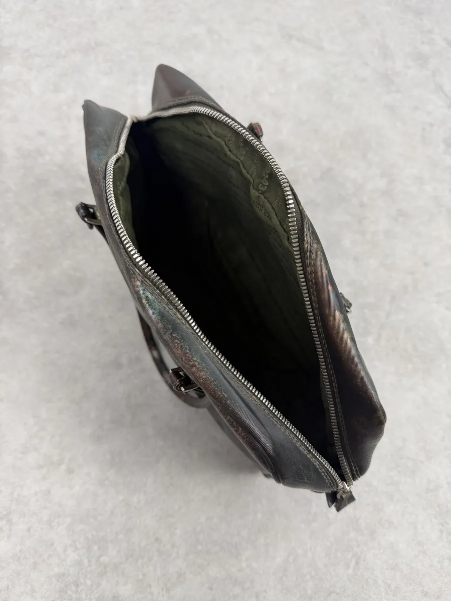 1995 Jean Paul Gaultier Cyber Earth Evolution Handle Bag - Image 4