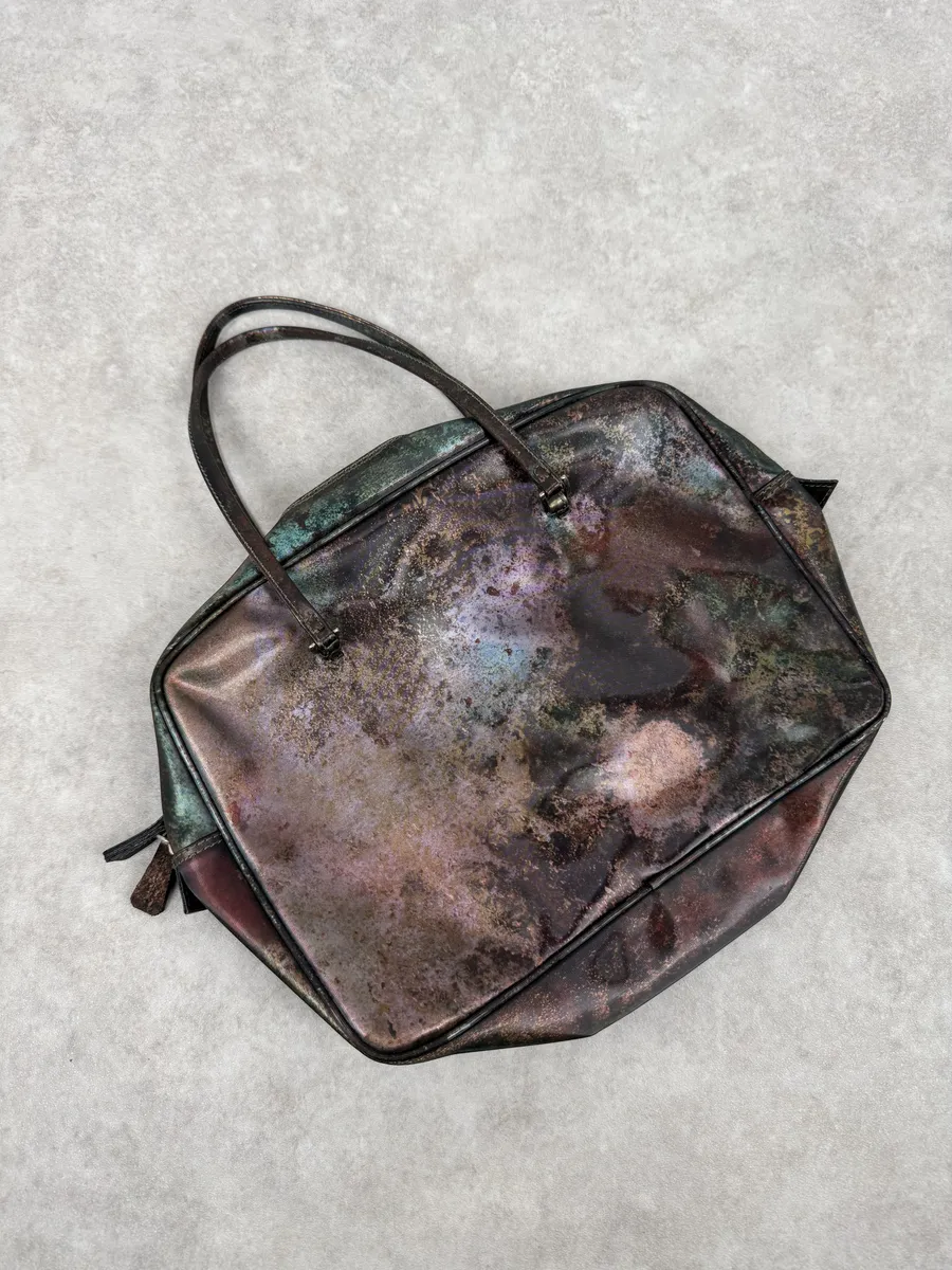 1995 Jean Paul Gaultier Cyber Earth Evolution Handle Bag - Image 7
