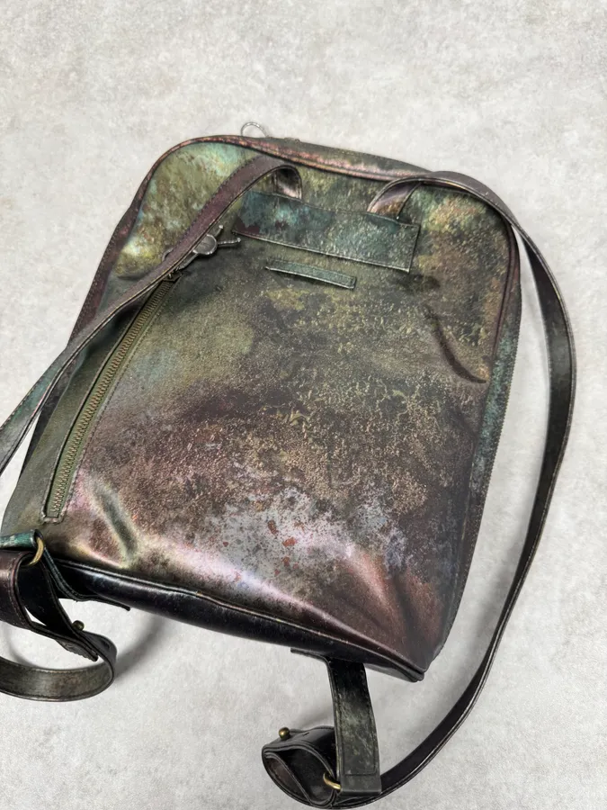 1995 Jean Paul Gaultier Earth Evolution Handle Backpack - Image 5