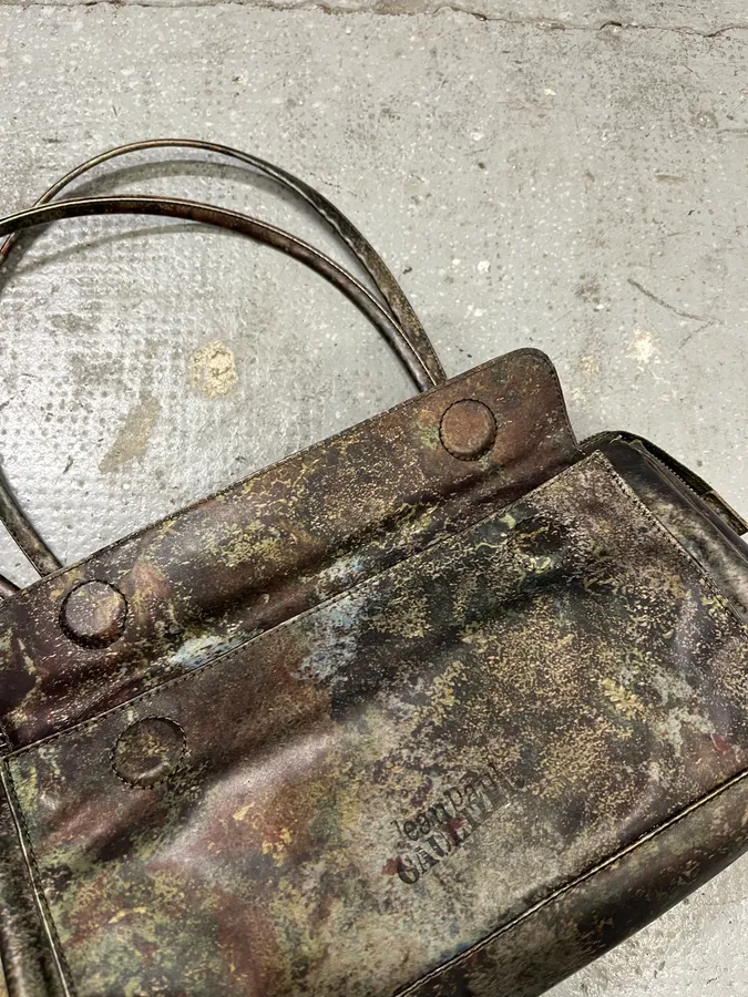 1995 Jean Paul Gaultier Earth Evolution Handle Bag - Image 5