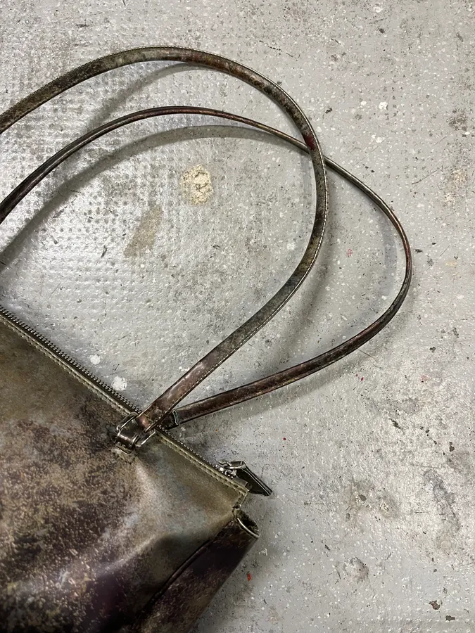 1995 Jean Paul Gaultier Earth Evolution Handle Bag - Image 7