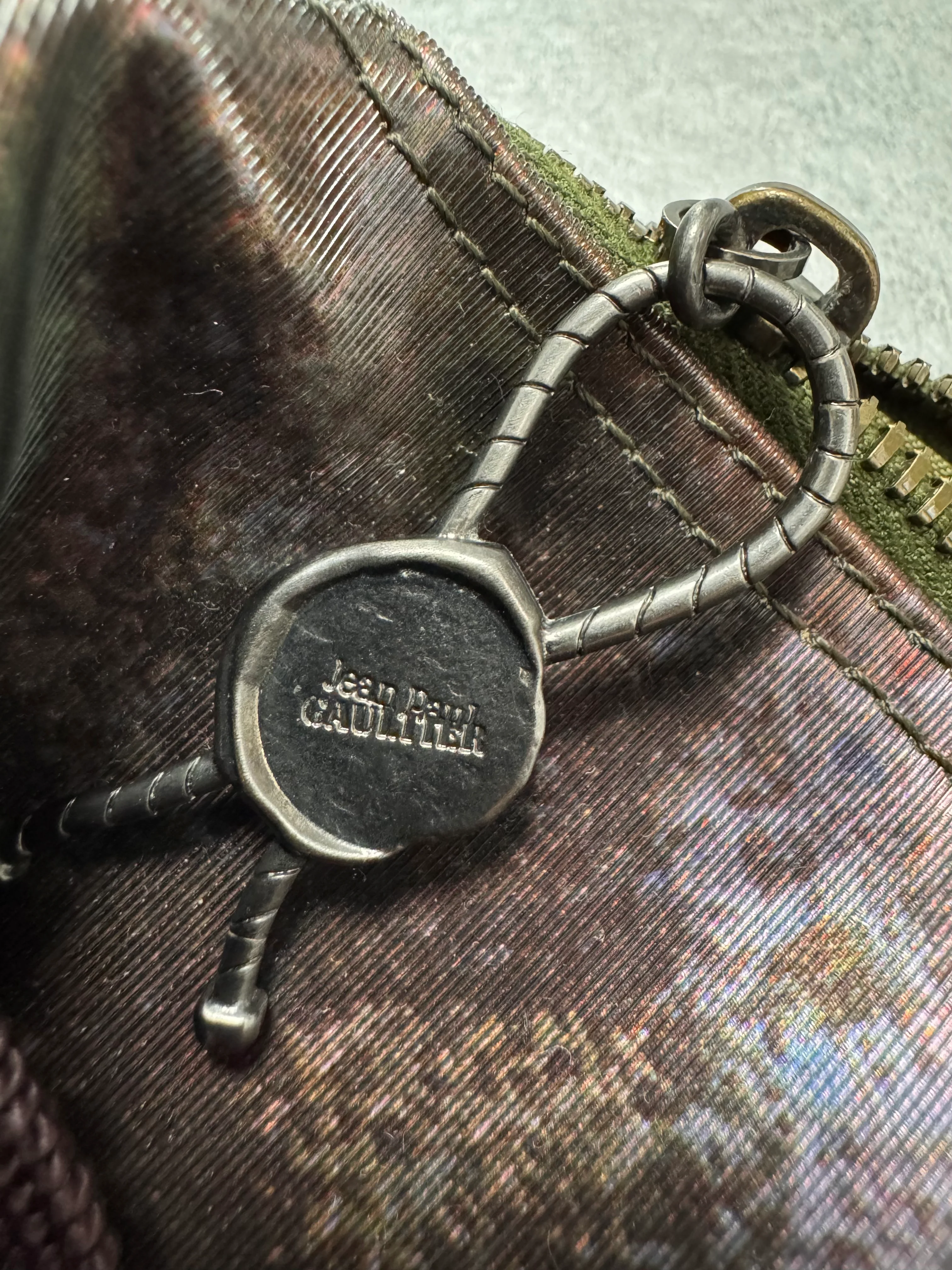1995 Jean Paul Gaultier Earth Evolution Shoulder Bag - Image 4