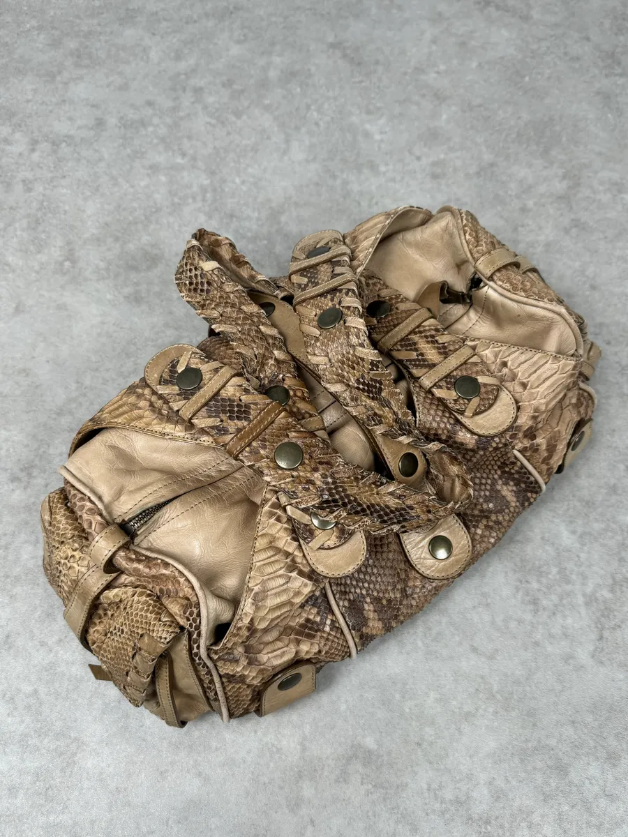 2000 Chloé Silverado Beige Bag - Image 4