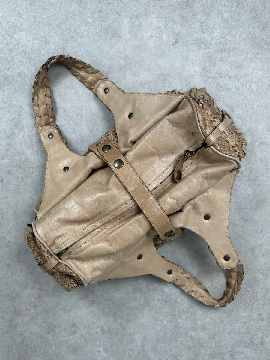 2000 Chloé Silverado Beige Bag - Image 6