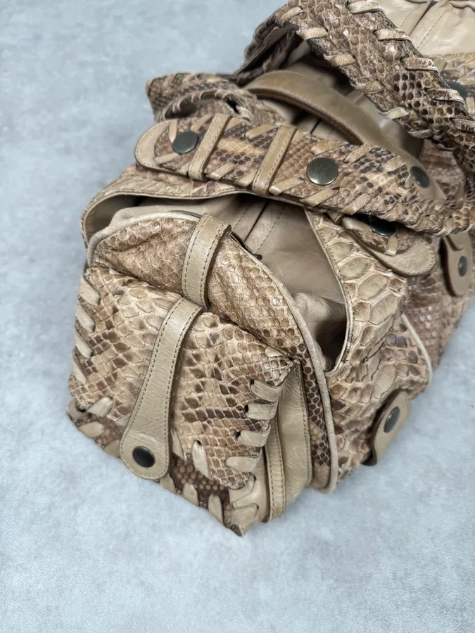2000 Chloé Silverado Beige Bag - Image 7