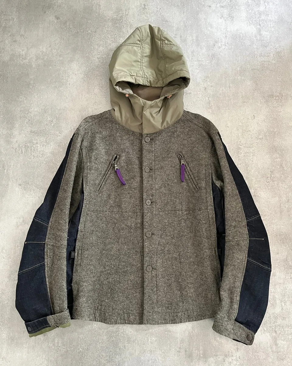 2000 Marithe + Francois Girbaud Technical Hybride Jacket
