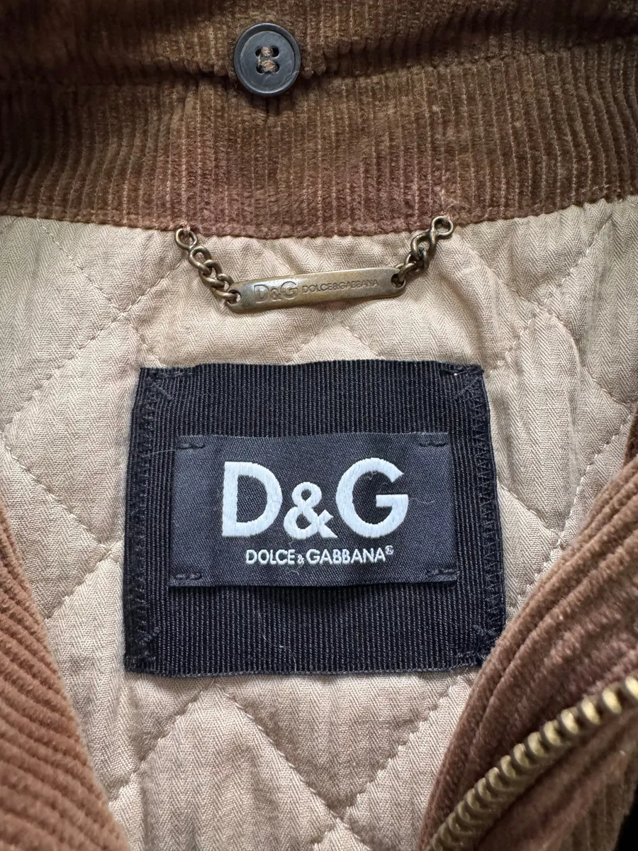 2000s Dolce & Gabbana Hunter Utility Corduroy Jacket - Image 5