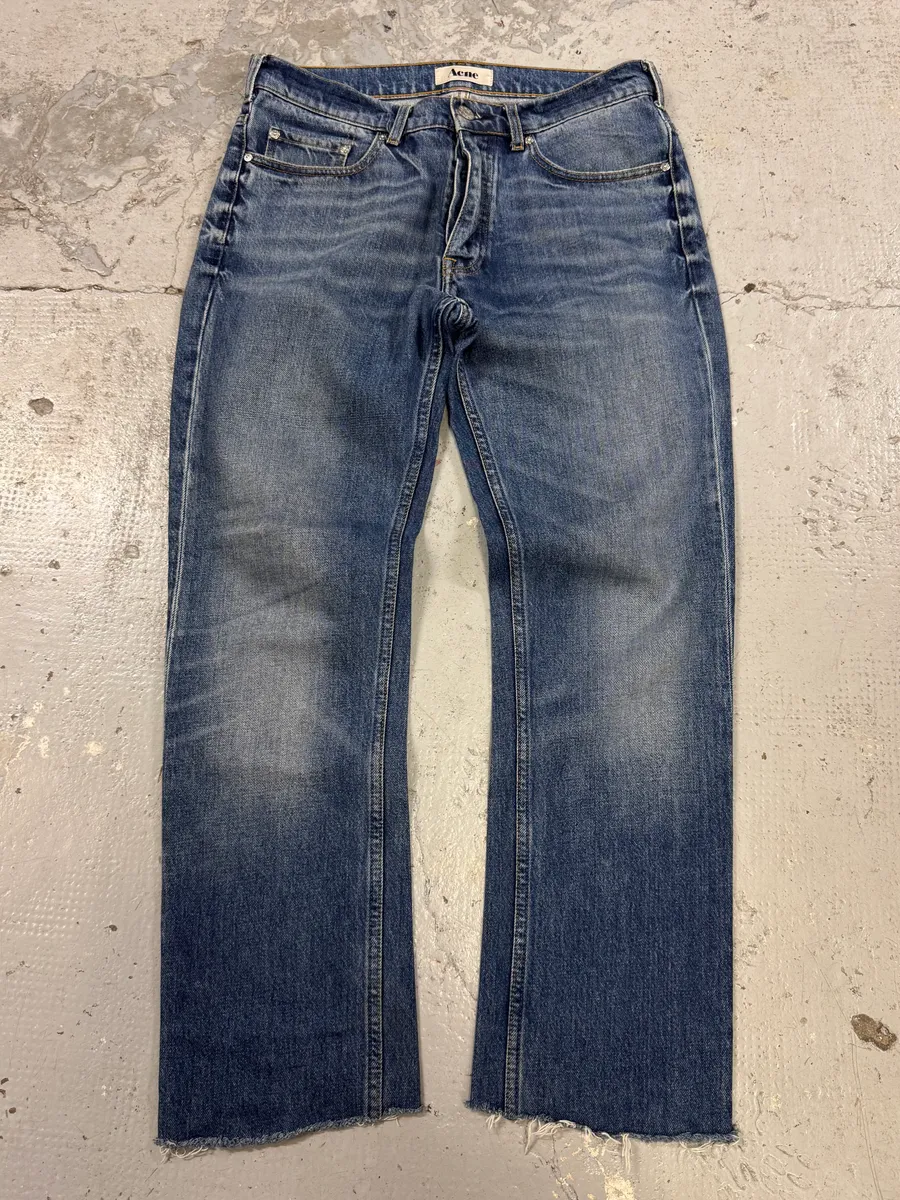 2000s Acne Studios Vintage Blue Denim Jeans