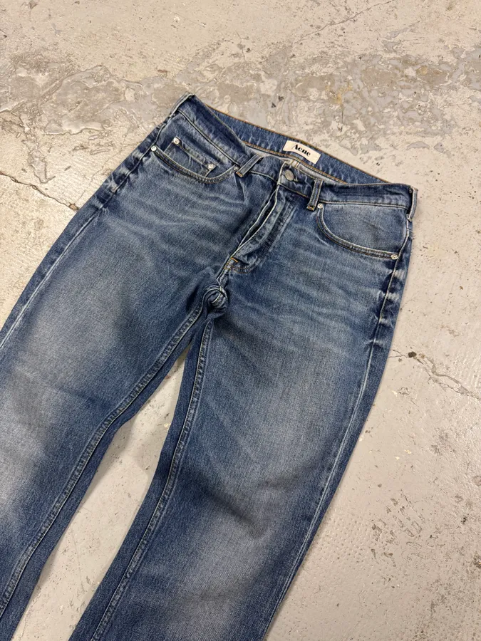 2000s Acne Studios Vintage Blue Denim Jeans - Image 5