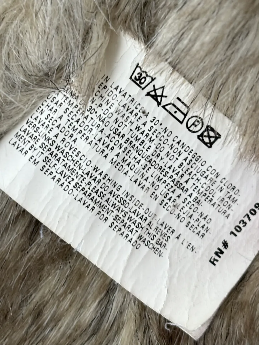 2000s Armani Brown Fur-Lined Zip-up Hoodie - Image 12
