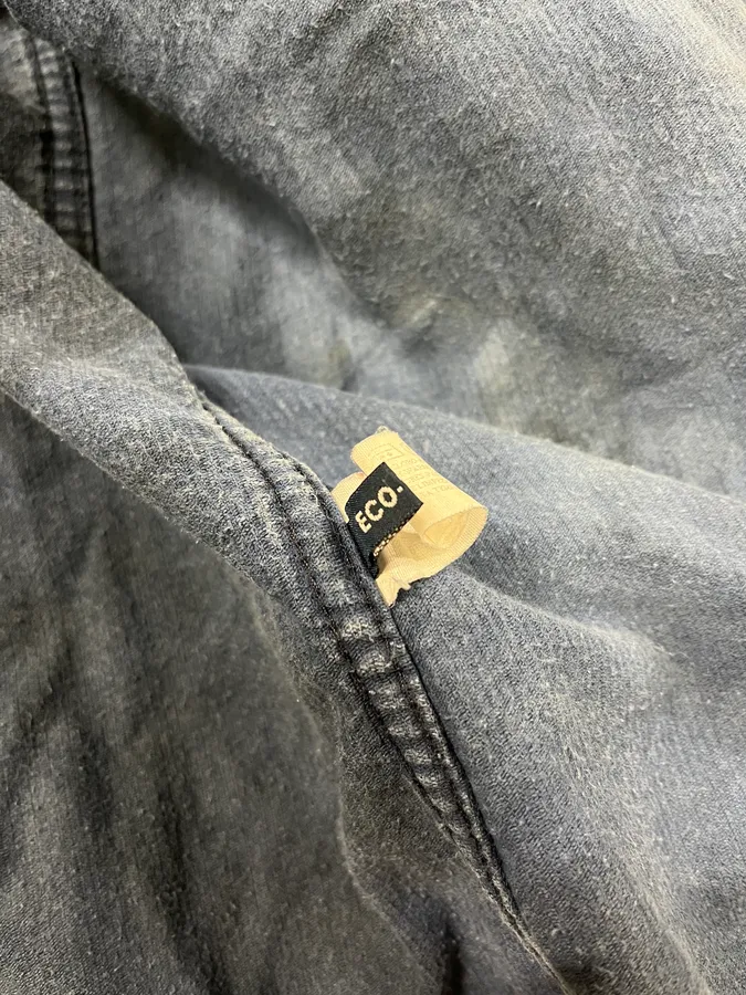 2000s Armani Navy Corduroy Shirt - Image 10