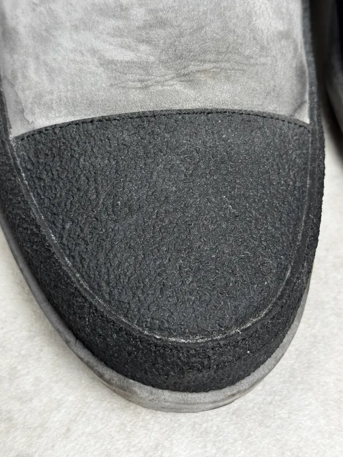 2000s Balenciaga Grey Pure Leather Boots - Image 4