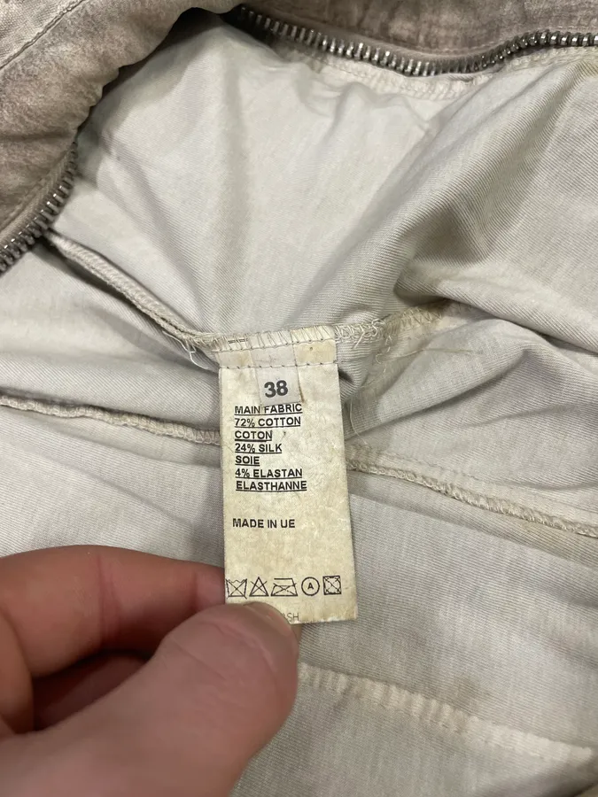 2000s Balmain Bondage Beige Suede Dress - Image 7