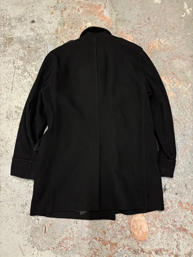 2000s C.P. Company Black Wool Double-Breasted Coat - Image 5