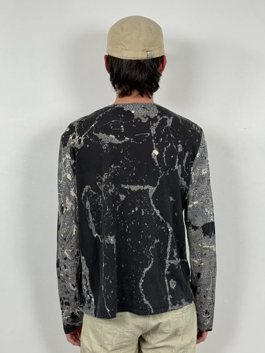 2000s Cavalli Bacteria Black Longsleeves - Image 3