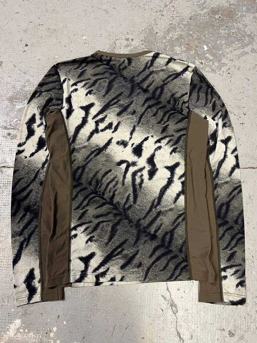 2000s Cavalli Black & White Safari Longsleeves - Image 7