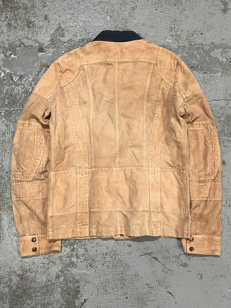 2000s Cavalli Bondage Beige Jacket - Image 6