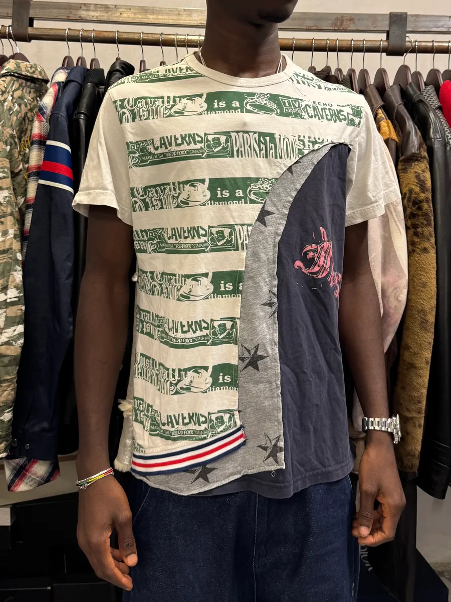 2000s Cavalli Crazy World White T-Shirt - Image 2
