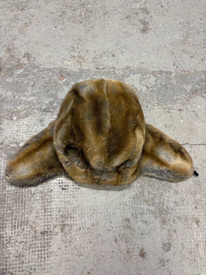 2000s Cavalli Fur Chapka Hat - Image 3