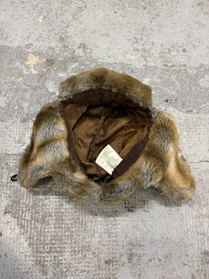 2000s Cavalli Fur Chapka Hat - Image 4