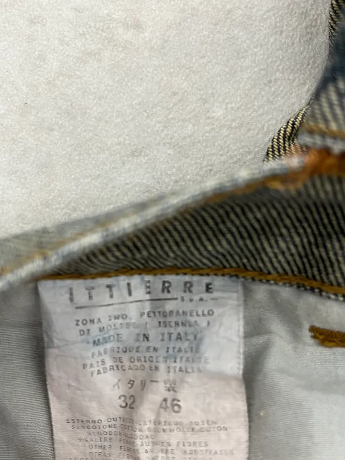 2000s Cavalli Grey Floral Denim Jeans - Image 14