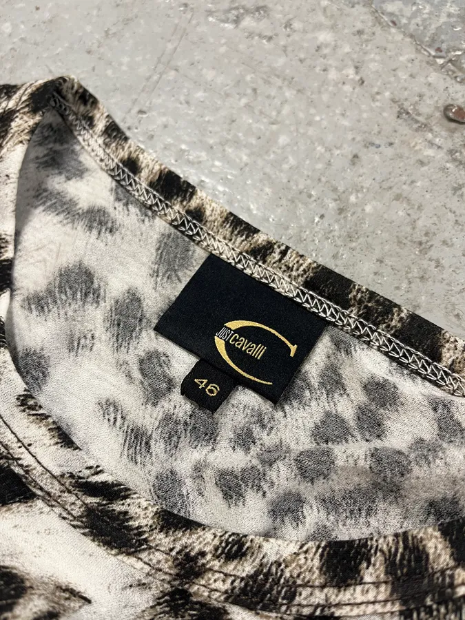 2000s Cavalli Leopard Longsleeves Top - Image 6