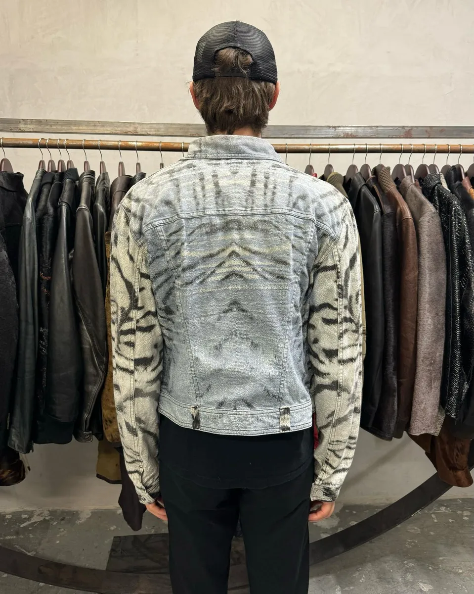 2000s Cavalli Safari Jacket - Image 14