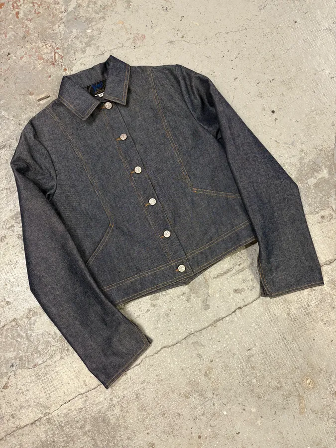 2000s Christian Lacroix Embroidered Denim Jacket - Image 2