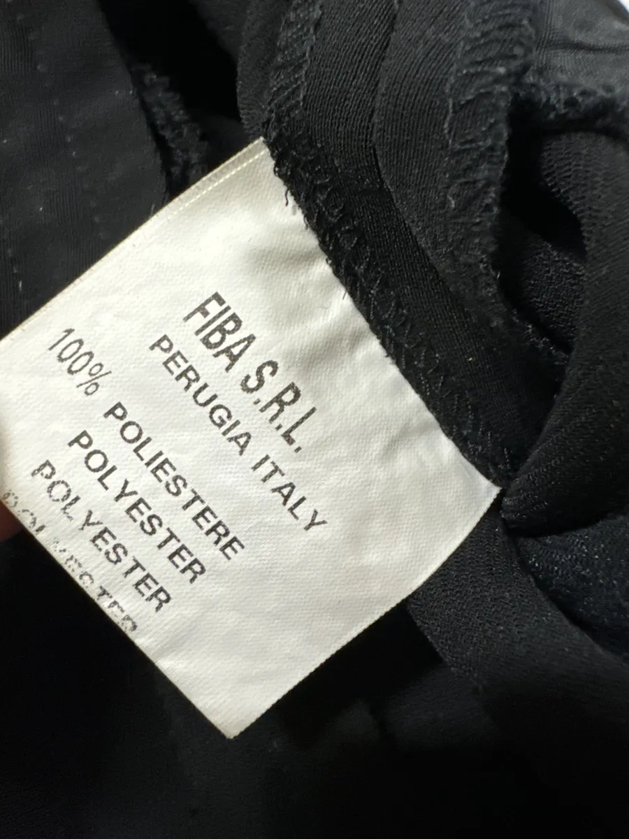 2000s Claude Montana Black Lines Sweatpants - Image 8