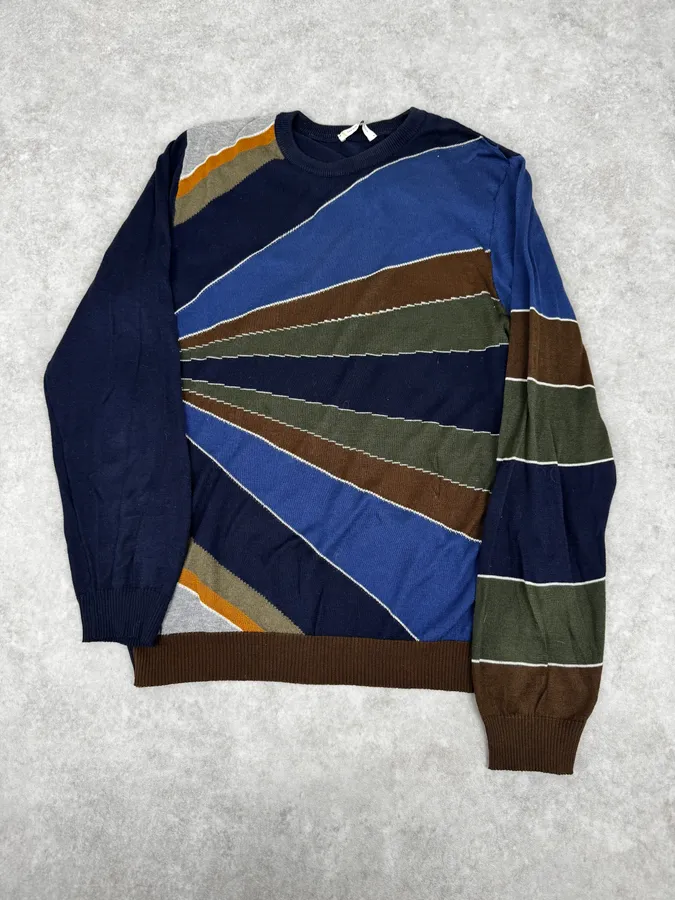 2000s Daniele Alessandrini Asymetric Sunshine Sweater
