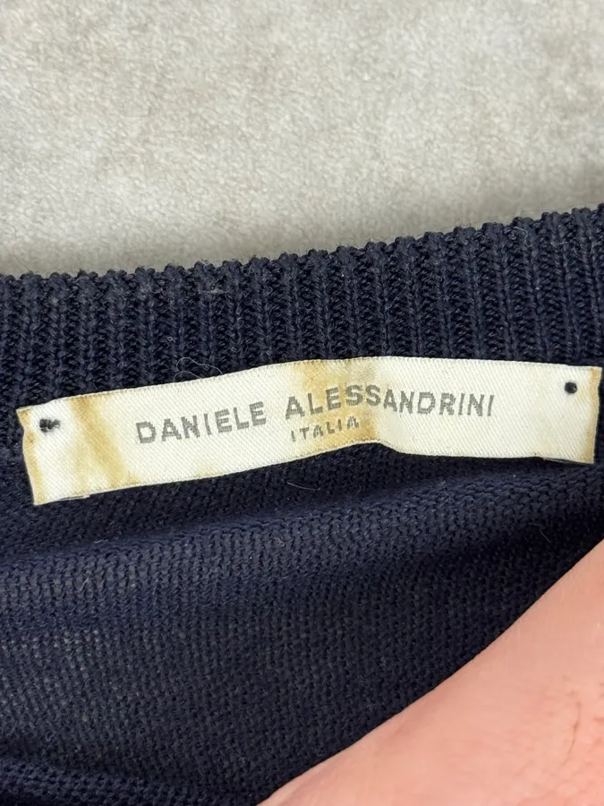 2000s Daniele Alessandrini Asymetric Sunshine Sweater - Image 6