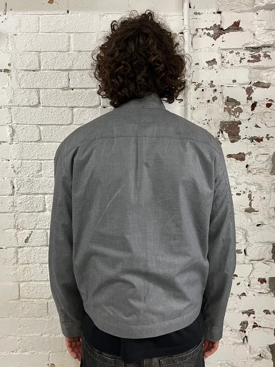 2000s Daniele Alessandrini Brut Technical Grey Jacket - Image 3