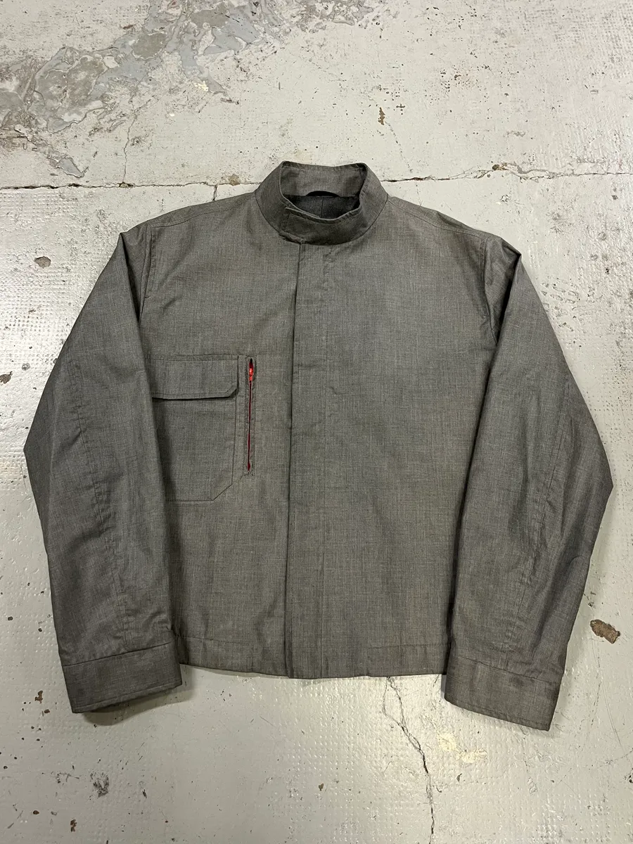 2000s Daniele Alessandrini Brut Technical Grey Jacket - Image 4