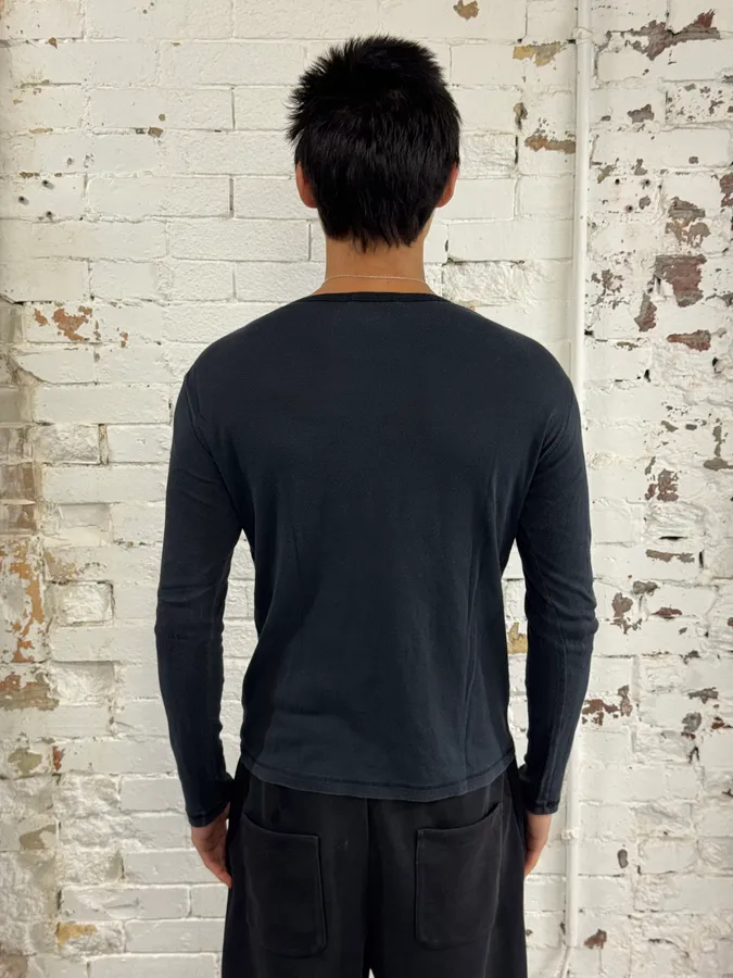 2000s Daniele Alessandrini Concert Black Longsleeves - Image 2