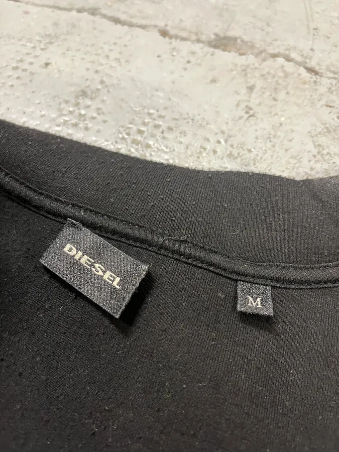2000s Diesel Grey Tiger Bomber Jacket - Image 10