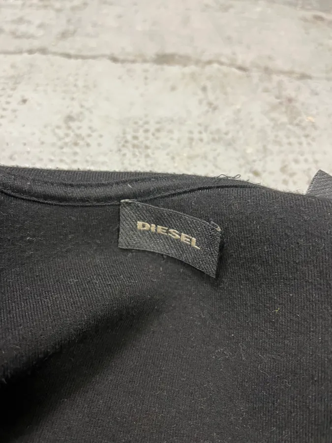 2000s Diesel Grey Tiger Bomber Jacket - Image 9