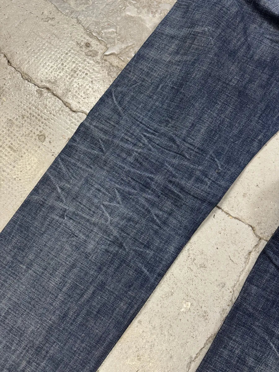 2000s Dior Blue Denim Jeans by Hedi Slimane - Image 8